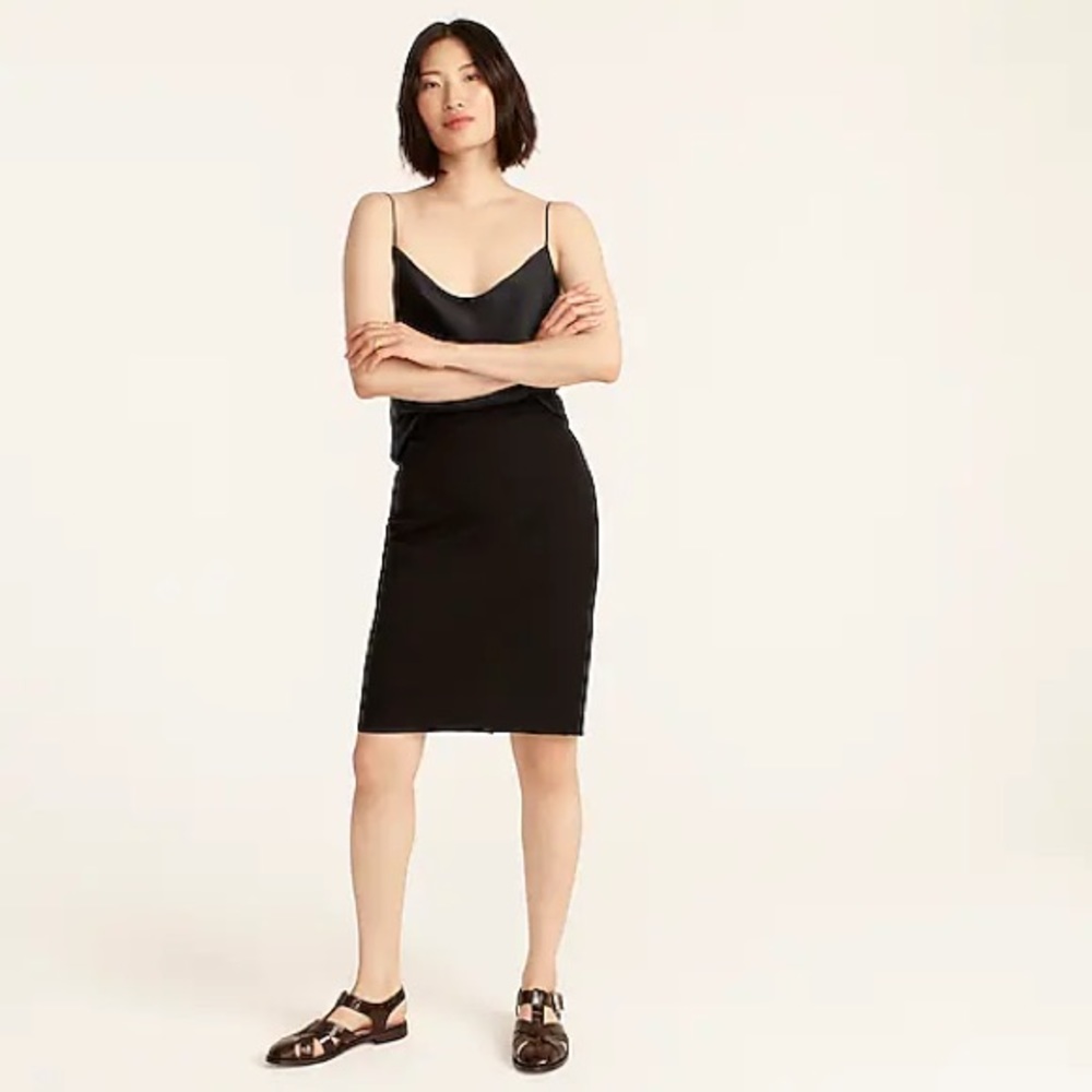 J. Crew No. 2 Pencil® skirt in bi-stretch cotton